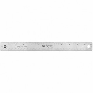 Wholesale  Rulers & Tape Measures: Discounts on Westcott Stainless Steel Rulers ACM10415