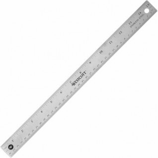 Wholesale  Rulers & Tape Measures: Discounts on Westcott Stainless Steel Rulers ACM10416