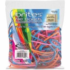 Wholesale Non-LatexRubber Band: Discounts on Alliance Rubber Brites 07800 File Bands - Non-Latex Colored Elastic Bands - 7" x 1/8" - 50 Pack ALL07800