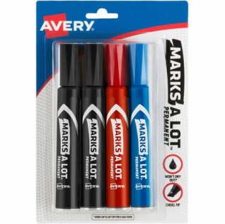 Wholesale Writing & Glue Sticks: Discounts on Avery Regular Desk Style Permanent Markers AVE07905