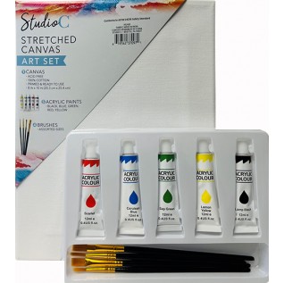 BULK Carton 3 pack - Stretched Canvas Multipack - Assorted Sizes