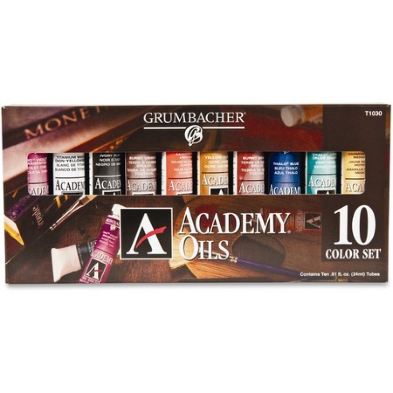 Wholesale Molotow Paints: Discounts on Grumbacher Oil 10-Color Paint Set GRUT1030