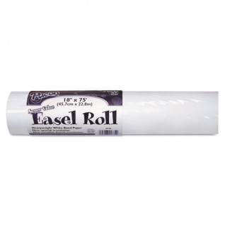 Easel Roll, 35 lbs., 18" x 75 ft, White, Roll