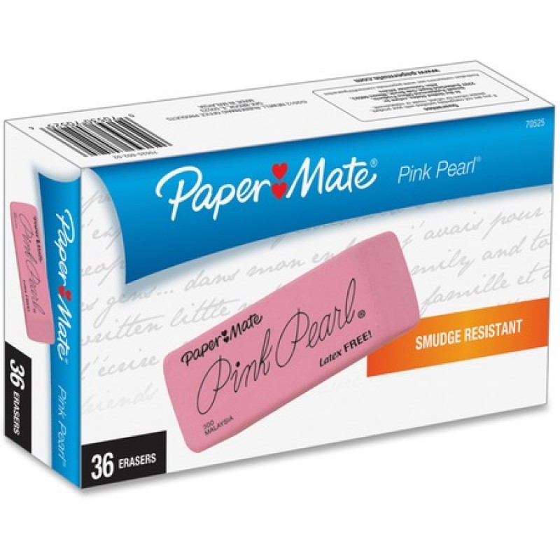 Paper Mate Pink Pearl Eraser