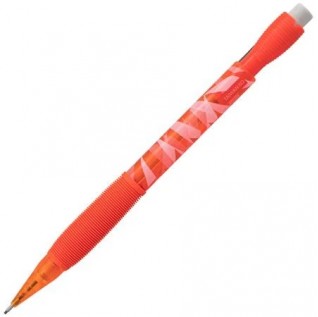 ICY Mechanical Pencil, (0.9mm), Tinted Orange Barrel