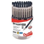 Sharp HD Heavy Duty Mechanical Pencil, (1.3mm) Extra-thick line, Dark Blue Barrel, Square Spinner Display - 48 pcs
