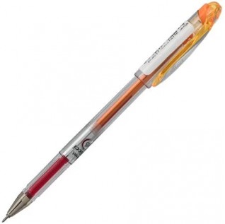 Pentel Arts Slicci (0.25mm) Extra Fine Gel Pen - Orange Ink