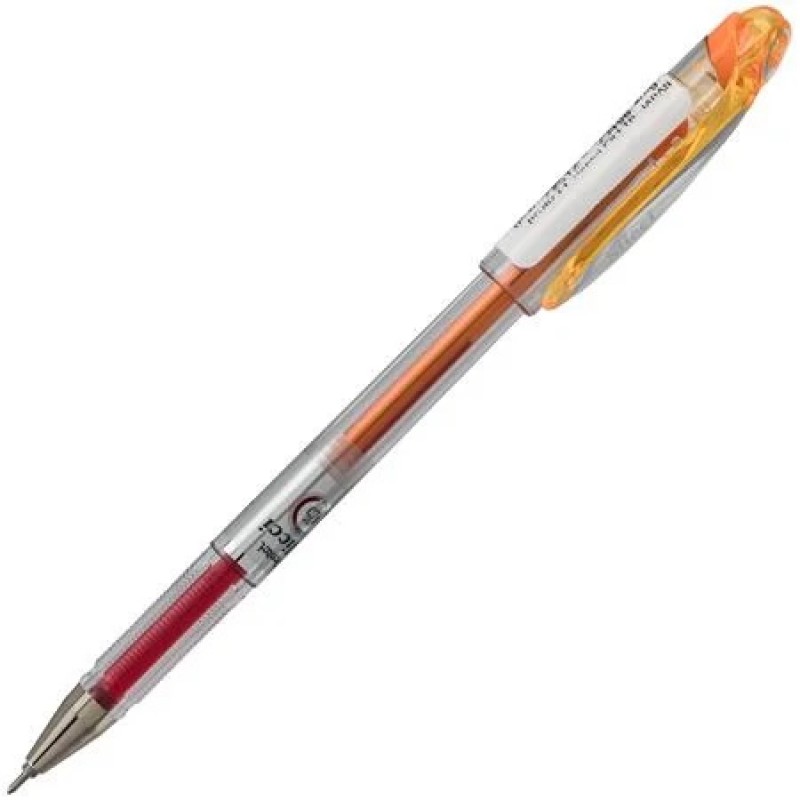 Pentel Arts Slicci (0.25mm) Extra Fine Gel Pen - Orange Ink