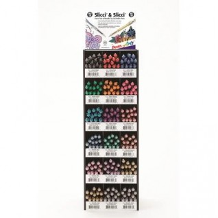 Pentel Arts Slicci Combo Tower Display - 216 Pieces