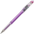 Pentel Arts Slicci METALLIC (0.8mm) Needle Tip Med Gel Pen Violet Metallic Ink