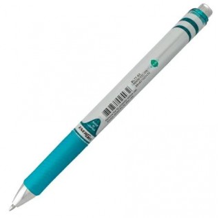 EnerGel RTX Retractable Liquid Gel Pen, (0.7mm) Metal Tip, Medium Line, Sky Blue Ink