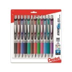 EnerGel RTX Liquid Gel Pen, 0.7mm Medium, Black Ink, 4-Pk