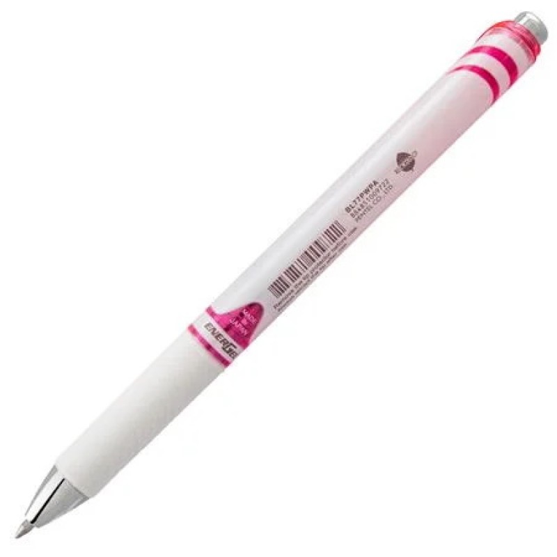 EnerGel Pearl Retractable Liquid Gel Pen, (0.7mm) Metal Tip, Medium Line, Sky Blue Accent, Sky Blue Ink