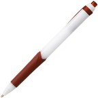 GlideWrite Ballpoint Pen with TechniFlo Ink, (1.0mm) Medium Line, Brown Ink