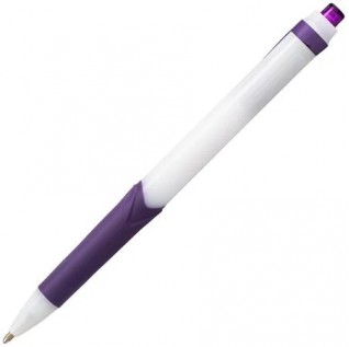 GlideWrite Ballpoint Pen with TechniFlo Ink, (1.0mm) Medium Line, Violet