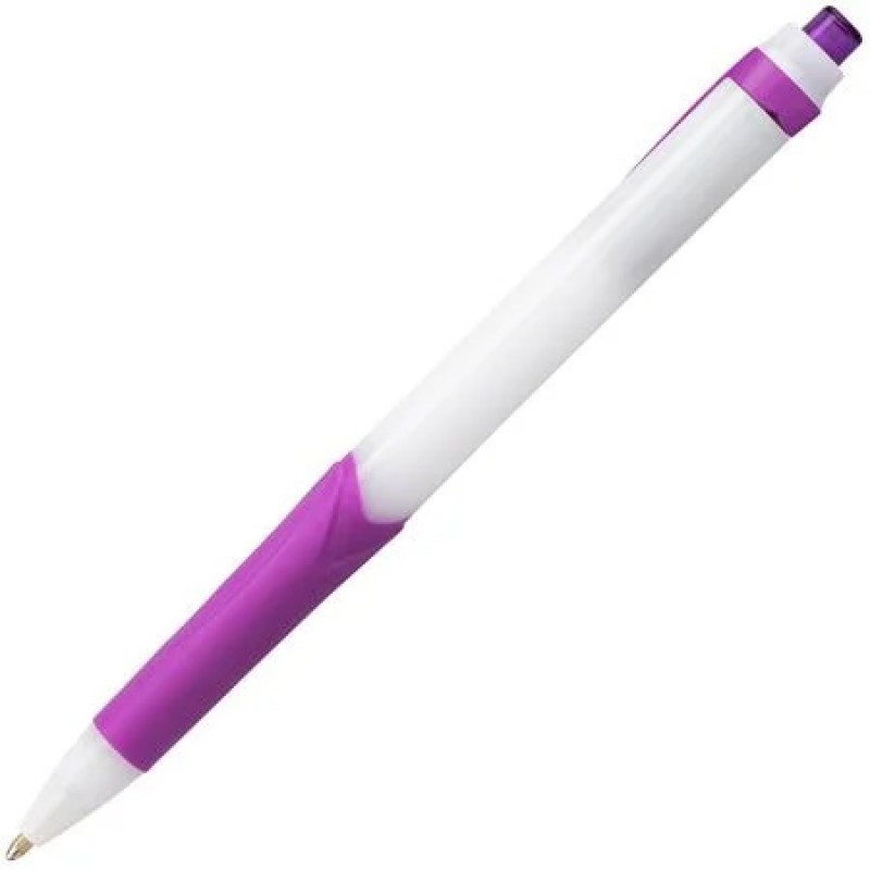 GlideWrite Ballpoint Pen with TechniFlo Ink, (1.0mm) Medium Line, Magenta Ink