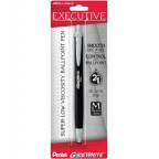 UPC 072512281345 GlideWrite Executive Ballpoint Pen, (1.0mm) Medium line, Black Metal Barrel, Black Ink