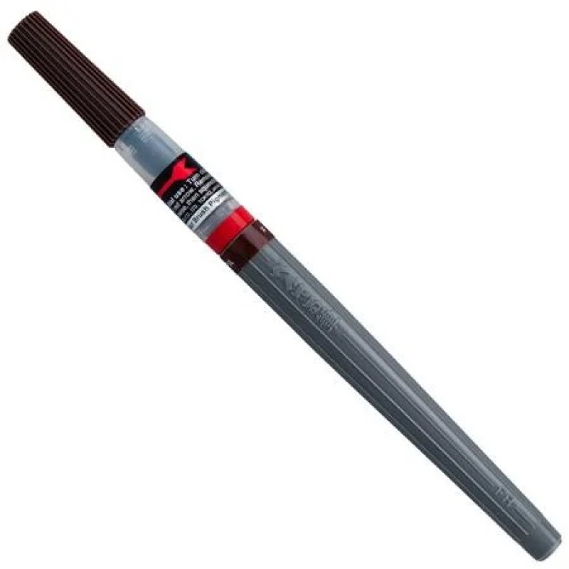Pentel Arts Color Brush with Pigment Ink, Sepia Ink, 1-pk