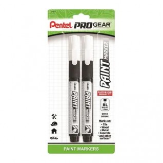Pentel ProGear Paint Marker - White Ink, 2-pk