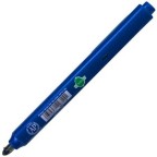 Handy-Line S Retractable  Permanent Marker, Fine Bullet Tip, Blue Ink
