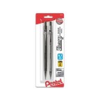 Sharp Mechanical Pencil (0.7mm) Metallic Barrels, Assorted Barrel Colors, 2-Pk
