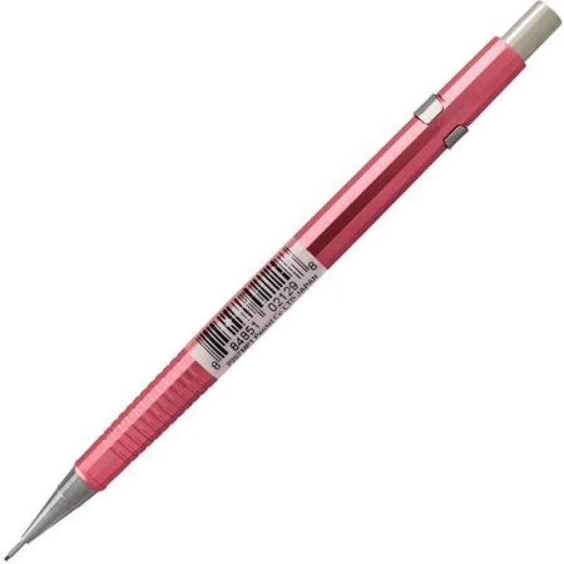 UPC 884851021298† Sharp Mechanical Pencil (0.7mm) Metallic Rose Pink Barrel