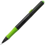 QUICK CLICK POP Mechanical Pencil, (0.7mm) Medium 2B Lead, Black Barrel w/Green Trim
