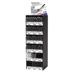 Pentel Arts Pointliner Pen Tower Display - 216 Pieces