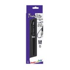 Pentel Arts Tradio Calligraphy Pen, Water-Based Ink, 1.4mm, Black Barrel/Ink, in Hanging Box
