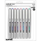 uniball™ Vision Rollerball Pen Bold Pen Point - 0.7 mm Pen Point Size - Assorted Liquid Ink - 8 / Pack