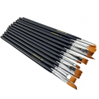 Artist paint brush set nylon hair watercolor acrylic oil painting supplies