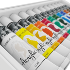 Castle art supplies acrylic paint set pack of 12_colors