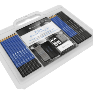 Castle art supplies drawing and sketching pencil art set