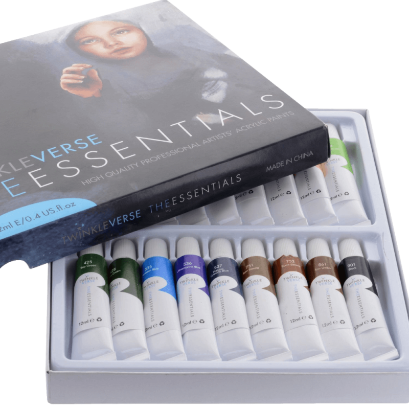 Acrylic paint set sets of 18 colors