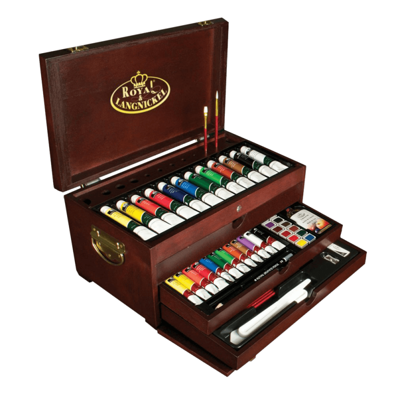 Royal langnickel premier painting chest deluxe art set 80 piece